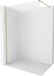 Mexen Kioto-X paroi de douche Walk-in 120 x 200 cm, glace 10 mm, or