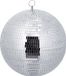 Merkloos Relaxdays Discobal, Ø 30 cm, Zilver