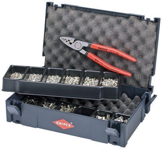 KNIPEX Krimp-assortiment voor adereindhulzen 97 90 05