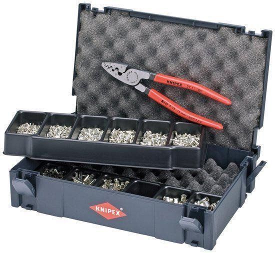 Knipex 97 90 05 Krimp-assortiment voor adereindhulzen