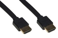 LINK Platte HDMI-kabel Ultra Slim 4K met mini-aansluitingen, ruimtebesparend, 1,8 m