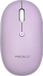 Macally BTTOPBAT-PU Souris optique sans fil Bluetooth pour Mac et PC - Avec batterie rechargeable intégrée – Violet