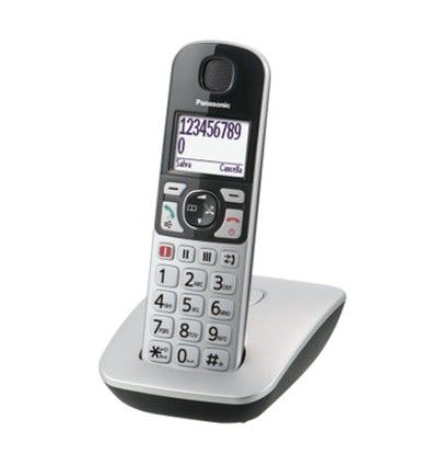 Panasonic KX-TGE510GS - DECT telefoon - Nummerherkenning - Zwart/Zilver