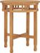 Maison Exclusive - Chaise de bistrot, diamètre 60 x hauteur 75,5 cm, teck massif