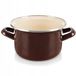 Orion Poêle en Émail Marron 16 cm - 1,4L