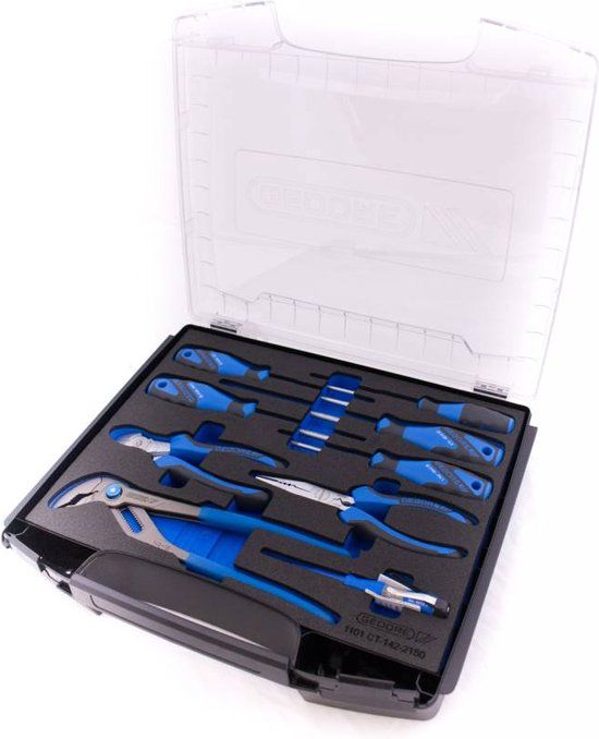Gedore Tang en schroevendraaier-assortiment in i-BOXX - 9-delig - Zwart, Blauw