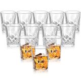 ASelected 12 stuks borrelglaasjes van kristalglas, 50 ml
