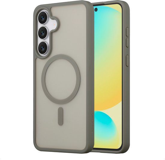 imoshion Color Guard Backcover met MagSafe voor de Samsung Galaxy S25 FE - Grijs