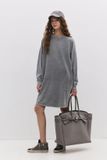 No Matter What Sweat-shirt long oversize grijs