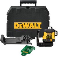 DeWALT DCLE34031N 3x360° Laser croix compact vert 18V - Corps en mallette