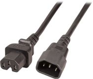 EFB Elektronik EK585.2V2 electriciteitssnoer Zwart 2 m IEC C14 IEC C15