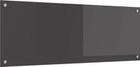 Syfax Keukenachterwand Donkergrijs 110 x 40 cm gehard glas
