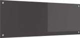 Syfax Keukenachterwand Donkergrijs 110 x 40 cm gehard glas
