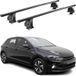Omac Barres De Toit Transversales En Acier Pour Vw Polo Mk6 Hb 2017-2026 – Tüv / Din 75302:2019 – Antivol Inclus – Rainure En T (accessoires) – Charge Max 75 Kg – 2 Barres – Noir
