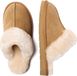 EVERAU Australia Dames Raven Pantoffels Chestnut Suède Maat 36