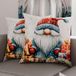 PETTI Artigiani Italiani - Paar kussenslopen 40 x 40 cm van microvezel, kerstdecoratie, voor slaapkamer, bank, woonkamer, set van 2 kussenslopen, kussensloop Xmas 14