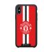 Manchester United Coque de Téléphone 3D Officielle – Design à Rayure Verticale