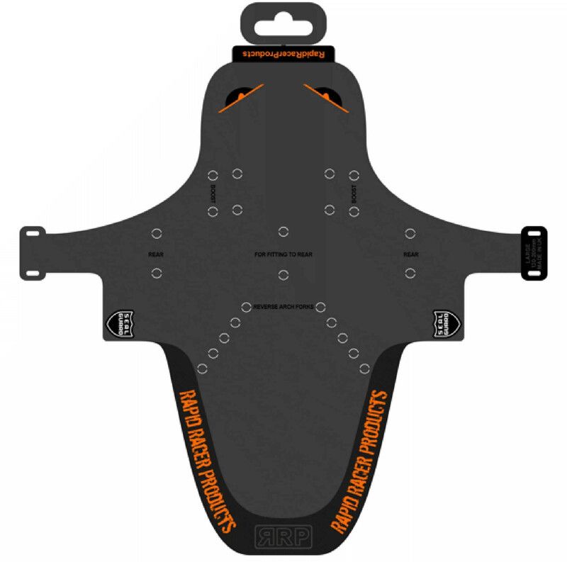RRP EnduroGuard Mudguard Standard - Black/Orange
