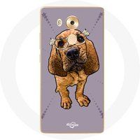 Maniacase Etui voor Huawei Mate 8 Bruine flaporen