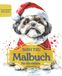 SHIH TZU: Malbuch für Hundefans – Winteredition