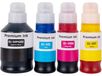 Canon GI50 Cartouches d'encre, multipack de 4 pièces, adapté pour Canon Pixma G5050/G6050/G7050