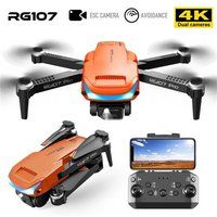 Rg107Pro Minidrone 4K Batterijduur 15 Min Oranje