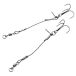 Kinetic Single Stinger 65 Lbs 100 Mm Gebundene Haken