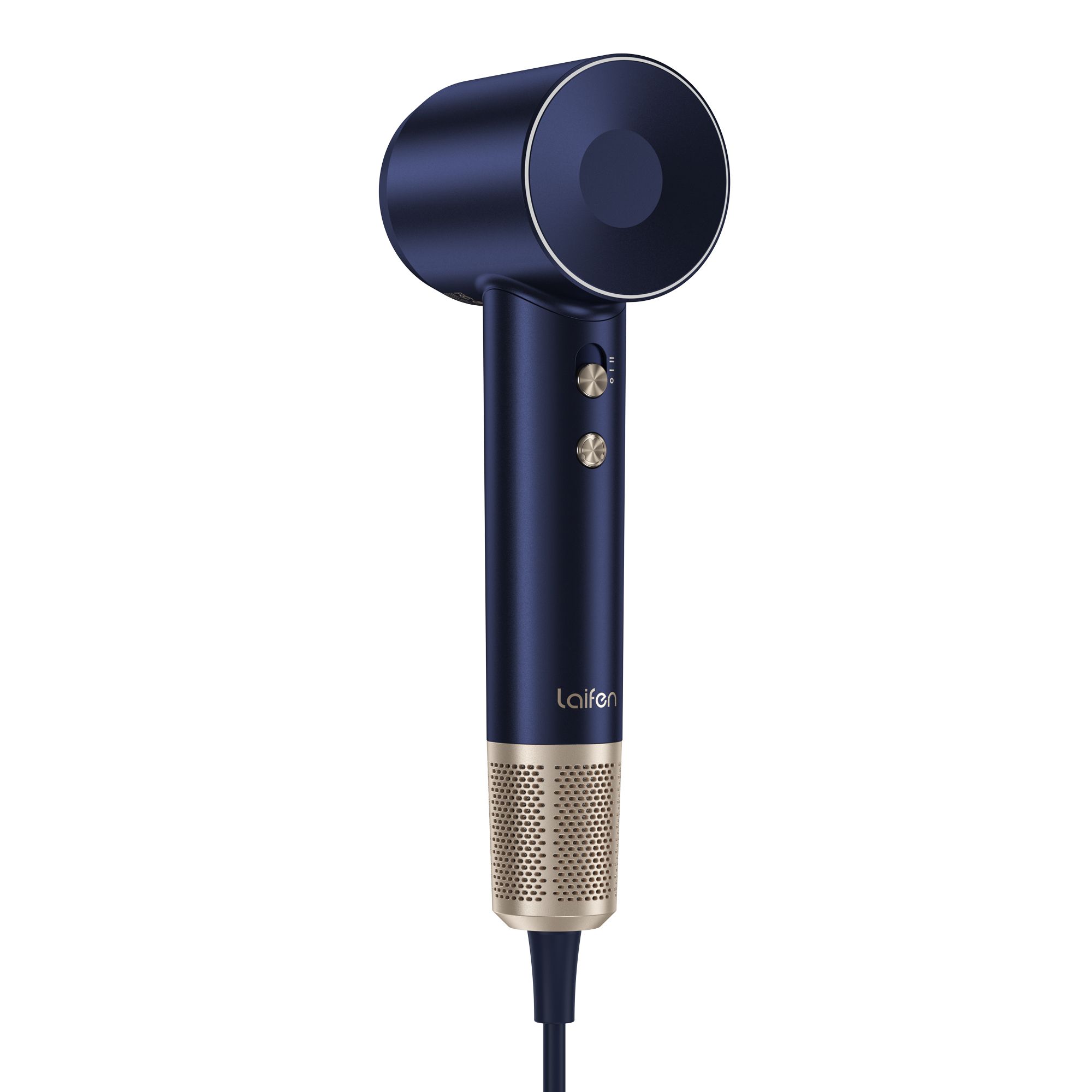 Laifen Swift Premium High Speed Fohn met diffuser - Donkerblauw/Goud