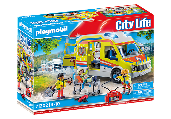 Playmobil Rettungswagen mit Licht & Sound