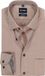 OLYMP Luxor modern fit chemise - structure - noga brun - Repassage facile - Tour de cou : 41 (taille UE : L)