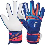 Reusch Attrakt Grip Keepershandschoenen Senior Blauw-Wit-Oranje Maat 7