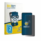 BROTECT Privacy Screenprotector voor Motorola Edge 70 Max - 2 Stuks