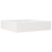 VidaXL Plantenbak 100x100x23 cm Grenenhout Wit