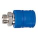 RIEGLER 107554-249.61 veiligheidskoppeling NW 7,4, type KE, messing vern., G 1/4 AG, 1 st