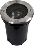 KS Verlichting Unit Grondspot Rond Verstelbaar Modern Spot RVS