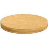 Plateau de table en bambou Ø40x4 cm