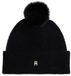 Tommy Hilfiger Muts Th Pom Muts - Zwart - Polyester - One size - Vrouwen