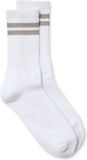VERO MODA VMMEL STRIPE SPORTY SOCKS NOOS - Dames - Sokken - Gestreept - Snow White - One size