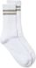 VERO MODA VMMEL STRIPE SPORTY SOCKS NOOS - Dames - Sokken - Gestreept - Snow White - One size