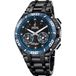 Festina F20762/1 Chrono Bike Montre chronographe à quartz unisexe en acier noir