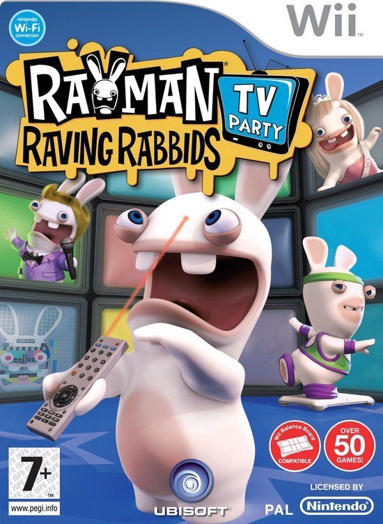 Ubisoft Rayman Raving Rabbids TV Party - Nintendo Wii