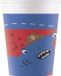 Procos Feestbekers Piraten 200 Ml Karton Blauw/rood 8 Stuks