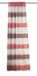 Home fashion 85728-807 kant-en-klare sjaal decostof dwarsstrepen, rood / 245 x 140 cm