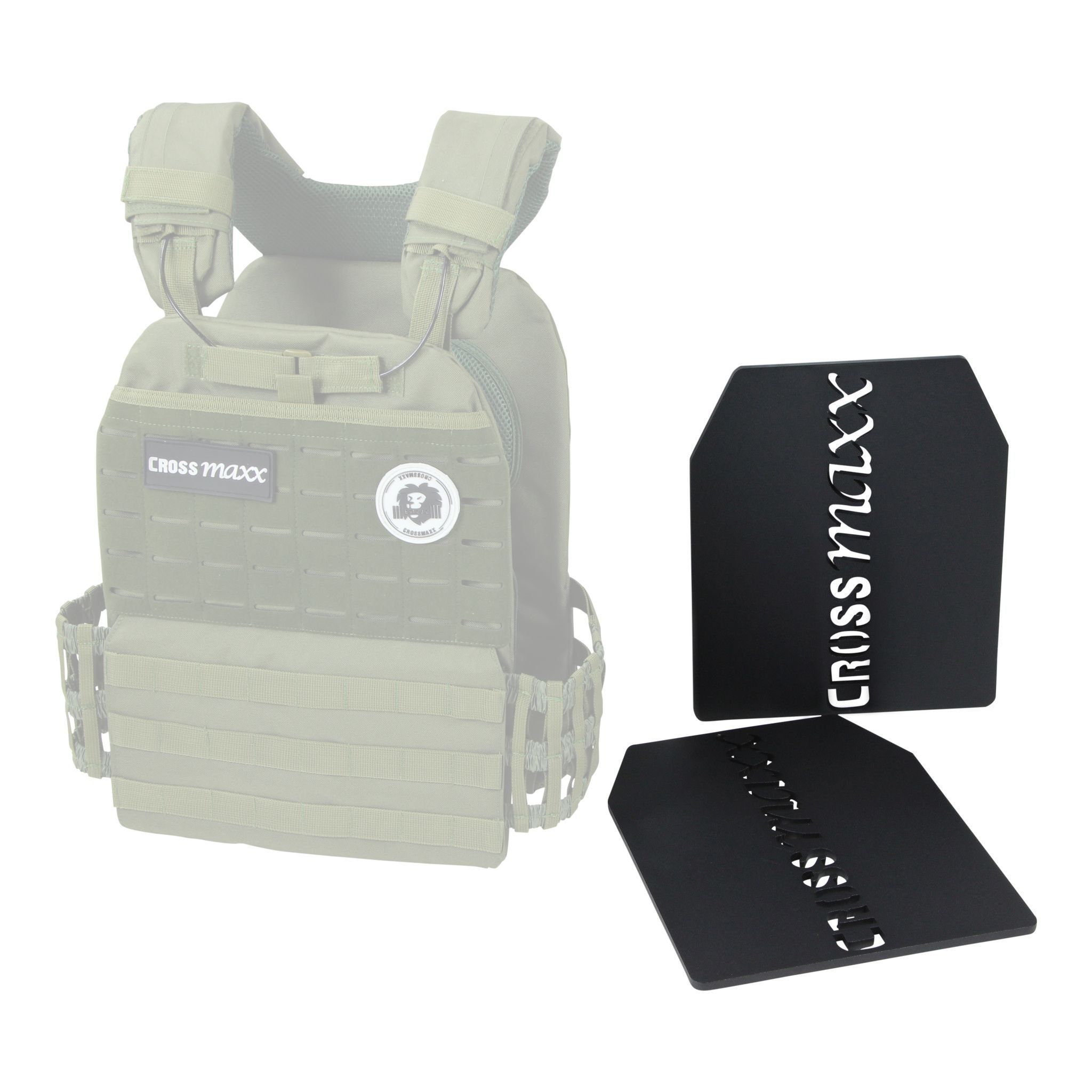 Lifemaxx Crossmaxx Tactical Vest Plate - Set 2 x 2,6 kg