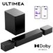 ULTIMEA Soundbar met Dolby Atmos, 3D Surround Soundbar voor TV met caisson de basses sans fil, APP-bediening, Home Theater TV