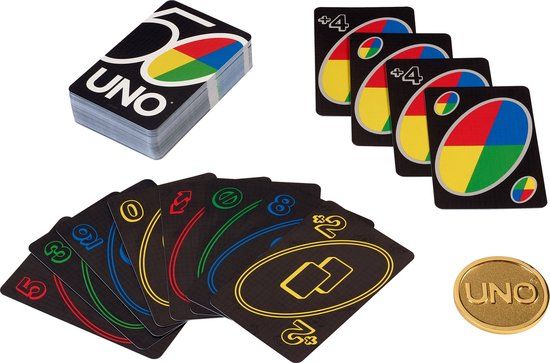 Mattel Games UNO 50th Premium - 0887961958423