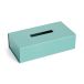 HAY Boîte à mouchoirs de rangement couleur 24,5x13 cm Bleu Océan
