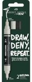 Faber-Castell Acrylmarker Multimark 2 stuks zwart/wit kartonetui
