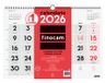 Finocam 780010026 Wall Calendar 2026, Multicolour, Paper, Spanish, 320 x 450 mm