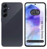 Tumundosmartphone Siliconen hoes, TPU-gel, transparant, voor Samsung Galaxy A55 5G